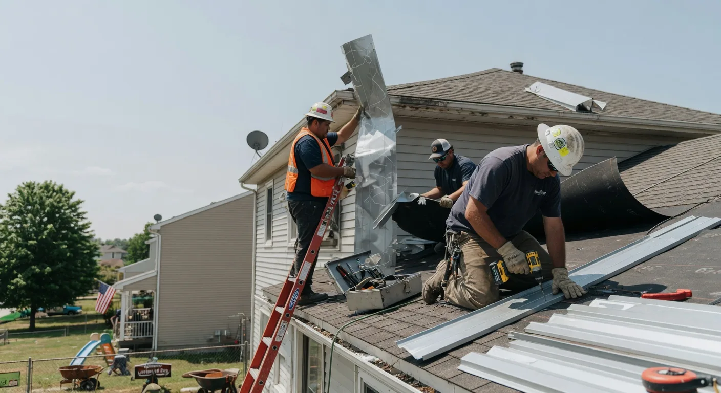 Storm Damage Metal Roof Repair in Swan Valley, ID